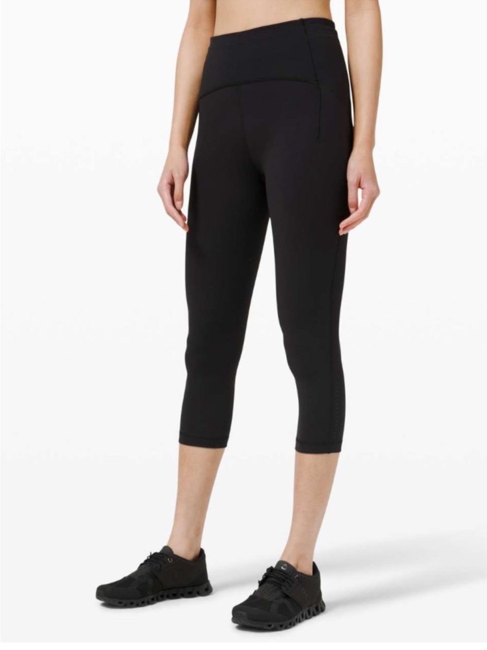Lululemon Swift Speed HR Crop 21" BLK 8